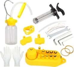 Merkloos Fiets Hydraulische Schijfrem Olie Bleed Kit Tool Voor Shimano Sram Magura Tektro Hope Series Bike Brake Reparatie