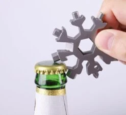 Merkloos VADERDAG TIP18-in-1 Multi Tool |Sneeuwvlok Sleutelhanger| Moersleutel | Draagbare Universele Tool |Schroevendraaier | Cadeau Tip | Vaderdag Cadeau | Vaderdag -Velo Pour Tous 1200x1098 6