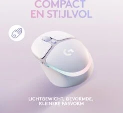 Logitech G705 Aurora - Draadloze Gaming Muis - Bluetooth - Wit -Velo Pour Tous 1200x1103 6