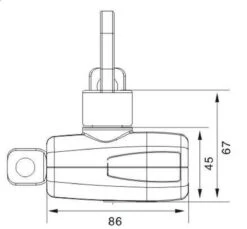 VINZ Veymont Fietsslot / Kettingslot ART2 - 90cm -Velo Pour Tous 1200x1112 1