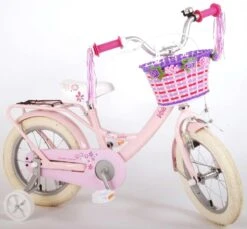 Volare Ashley Kinderfiets - Meisjes - 14 Inch - Roze - 95% Afgemonteerd -Velo Pour Tous 1200x1112