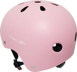 Kinderfietshelm Pro Sport Lights - Skate Fietshelm Voor Kinderen - Matt Roze Pink - Kinderhelm 50 - 56 Cm -Velo Pour Tous 1200x1122 5