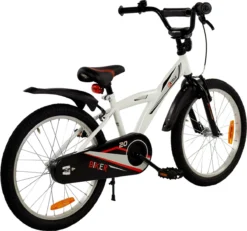 2Cycle Biker Kinderfiets - 20 Inch - Wit - Jongensfiets 10 2Cycle Biker Kinderfiets - 20 Inch - Wit - Jongensfiets -Velo Pour Tous 1200x1123