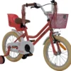 2Cycle Paris Meisjesfiets - 16 Inch - Roze-Wit - Met Poppenzitje - Meisjesfiets