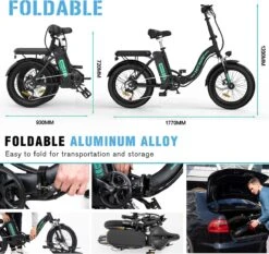 HITWAY E Bike Fat Tire Urban Opvouwbare Elektrische Fiets, 20 Inch, 250W/36V/11,2Ah Batterij Voor Heren En Dames 10 HITWAY E Bike Fat Tire Urban Opvouwbare Elektrische Fiets, 20 Inch, 250W/36V/11,2Ah Batterij Voor Heren En Dames -Velo Pour Tous 1200x1134 1