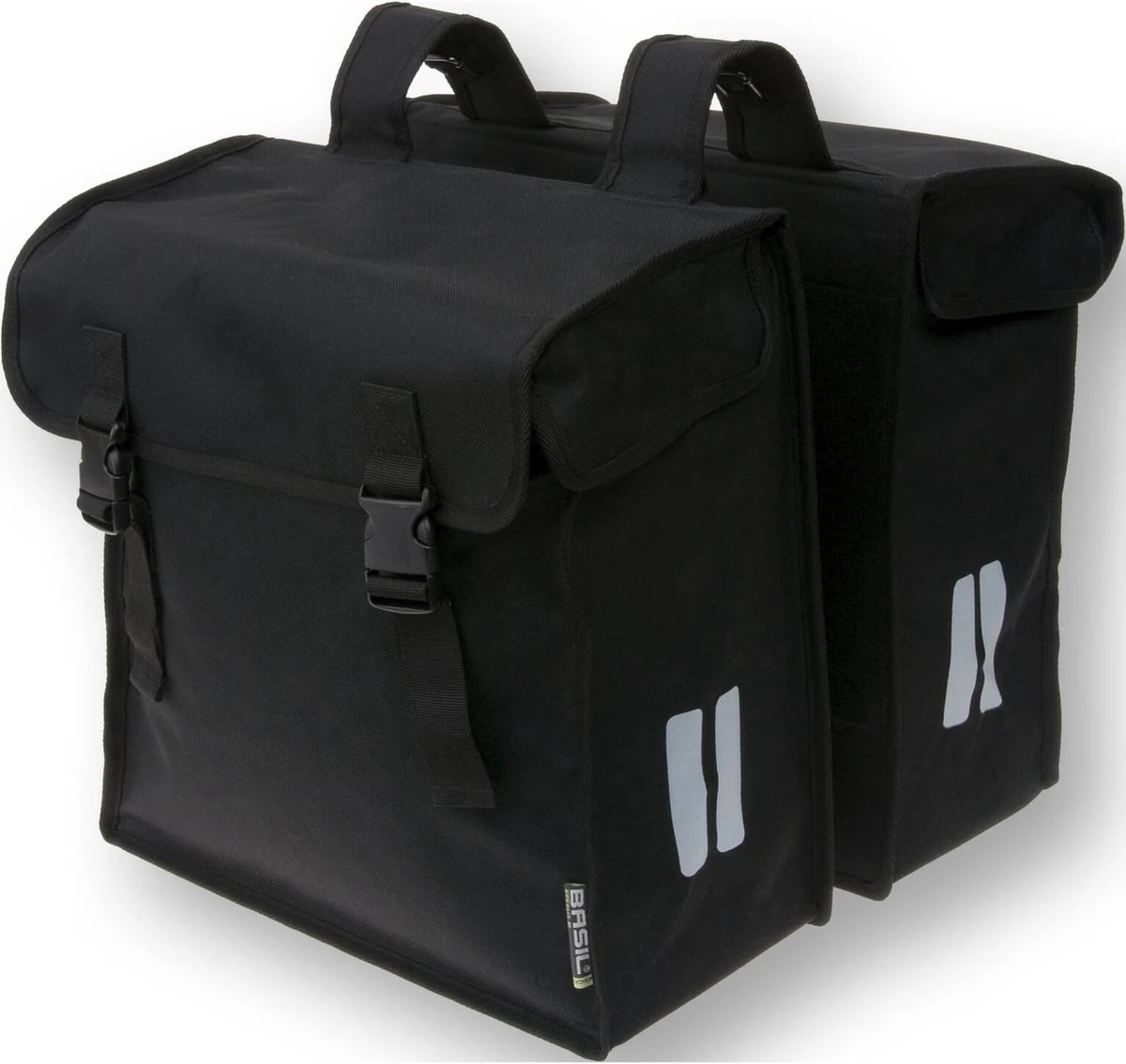 Basil Mara Dubbele Fietstas - Zwart - 26 Liter 2 Basil Mara Dubbele Fietstas - Zwart - 26 Liter – Image 2