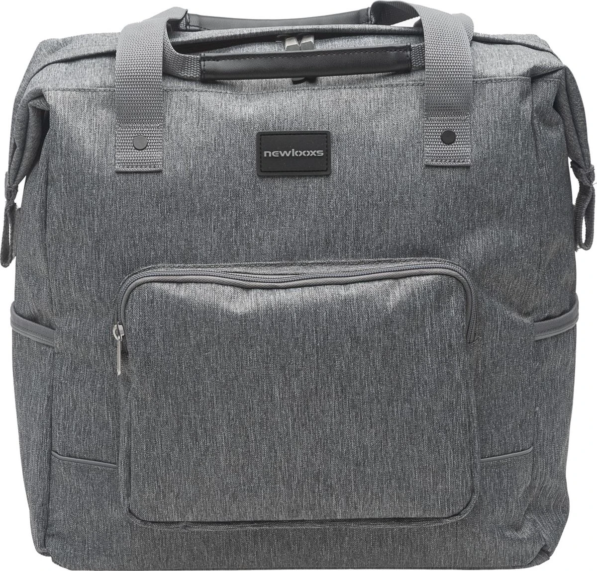 New Looxs Camella Nova Enkele Fietstas Shopper - Afneembaar - 24,5 Liter - Grijs 2 New Looxs Camella Nova Enkele Fietstas Shopper - Afneembaar - 24,5 Liter - Grijs – Image 2