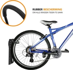 Merkloos Fiets Ophangsysteem | Fietshaak | Muurbeugel Fiets | Fiets Ophangbeugel | Fietsbeugel | Fietsenrek | Fiets Ophangen | Tot 25 KG -Velo Pour Tous 1200x1150 10
