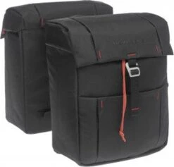 New Looxs Vigo Double MIK Dubbele Fietstas - Afneembaar - 37 Liter - Zwart -Velo Pour Tous 1200x1152 3