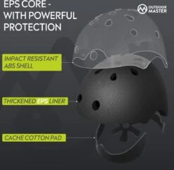 OutdoorMaster Helm Voor Kinderen – Fietselm Kinderen – SkateHelm Kindren – Sporthelm – Jongens – Meisjes – Wit – Maat M (52-56) -Velo Pour Tous 1200x1173 6