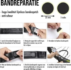 LHP Fietspomp Mini - Analoog Drukmeter - Inclusief Naaldventiel En Fietsbandreparatieset -Velo Pour Tous 1200x1176 8