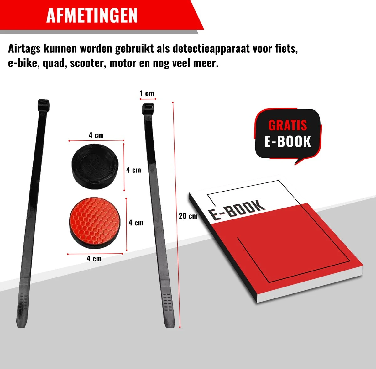 Airtag Bike Mount Compatibel Met Apple AirTag Fietsmontage Reflector Antidiefstal Tracering Zwart Montagegereedschap Fiets AppleAirtag AirTag Fiets 5 Airtag Bike Mount Compatibel Met Apple AirTag Fietsmontage Reflector Antidiefstal Tracering Zwart Montagegereedschap Fiets AppleAirtag AirTag Fiets – Image 5