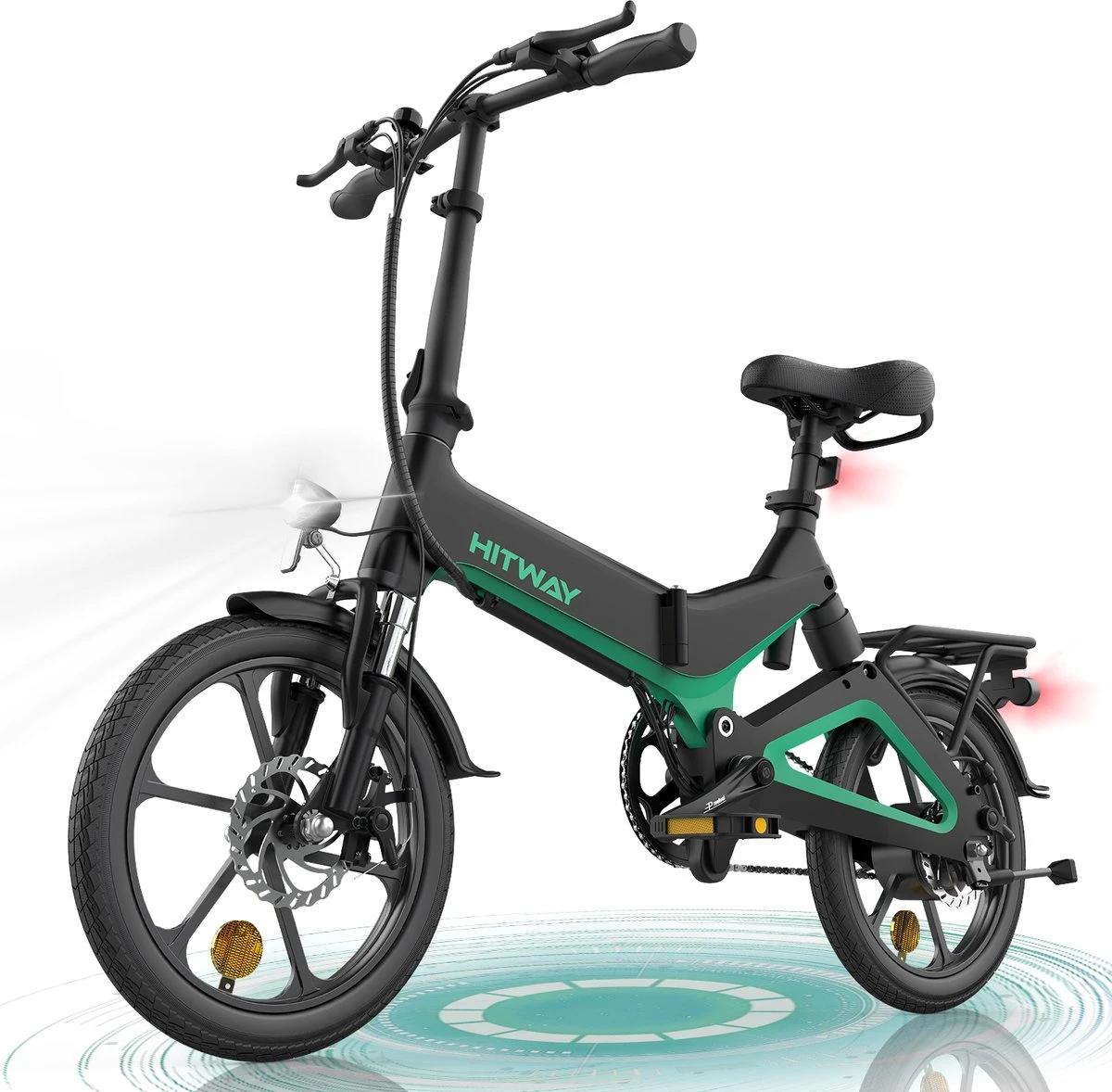 HITWAY Elektrische Fiets - Opvouwbare E-bike - 16 Inch-250W-2023 Model 2 HITWAY Elektrische Fiets - Opvouwbare E-bike - 16 Inch-250W-2023 Model – Image 2
