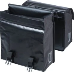 Basil Urban Load Dubbele Fietstas MIK - 48-53 Liter - Zwart