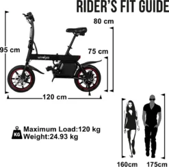 Windgoo B20 V3 - Elektrische Vouwfiets - E Bike - 250W 7.8Ah Batterij - APP IOS Android - 14 Inch - 25 KM/H - Zwart 24 Windgoo B20 V3 - Elektrische Vouwfiets - E Bike - 250W 7.8Ah Batterij - APP IOS Android - 14 Inch - 25 KM/H - Zwart -Velo Pour Tous 1200x1184 2