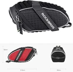 Merkloos Zadeltas Racefiets - Zadeltas Mountainbike - Mtb - Koersfiets - Fietstassen - Waterdicht - Wielrennen Tas - Zwart -Velo Pour Tous 1200x1186 5