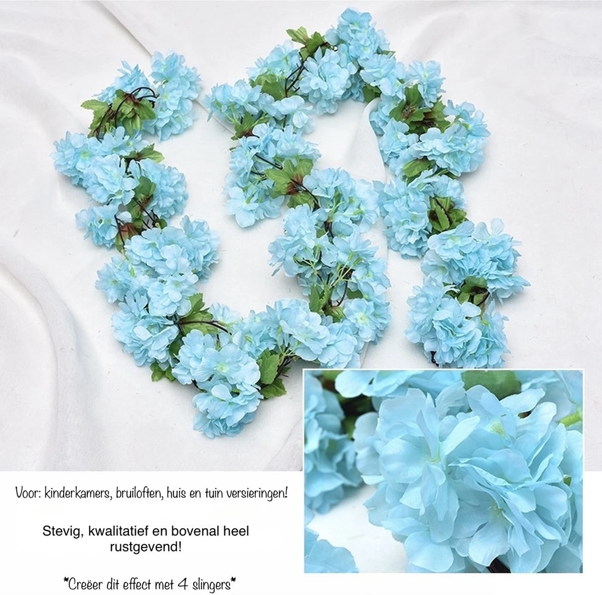 Merkloos Bloemenslinger Fiets - Bloemenstreng - Bloemenslinger Plastic - Bloemenslinger Fietsmand - Fiets Bloemen - 235 Cm - Kunst Hangplant 2 Merkloos Bloemenslinger Fiets - Bloemenstreng - Bloemenslinger Plastic - Bloemenslinger Fietsmand - Fiets Bloemen - 235 Cm - Kunst Hangplant – Image 2