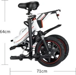 OUXI - V5 - 16 Inch - Elektrische Fiets - E Bike - Elektrische Vouwfiets - APP IOS/ Android - 500W Motor - 15Ah Lithuim Ion Batterij - Zwart -Velo Pour Tous 1200x1191 3