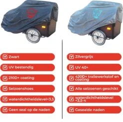 CUHOC Topkwaliteit Diamond Bakfietshoes Voor Bakfiets (met Huif) -Velo Pour Tous 1200x1192 7