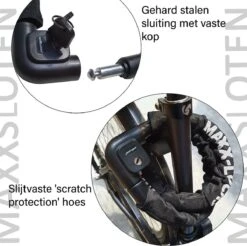 Maxx-Locks Bulls Kettingslot - Solid Pantserslot Uit Gehard Staal - Gebruik Slot Lock Motor Scooter Fiets Motorslot Scooterslot - Alternatief Voor Ketting Ringslot Cijferslot Kabelslot Beugelslot - Lengte 100CM Dikte 8MM - Zwart 24 Maxx-Locks Bulls Kettingslot - Solid Pantserslot Uit Gehard Staal - Gebruik Slot Lock Motor Scooter Fiets Motorslot Scooterslot - Alternatief Voor Ketting Ringslot Cijferslot Kabelslot Beugelslot - Lengte 100CM Dikte 8MM - Zwart -Velo Pour Tous 1200x1194 3