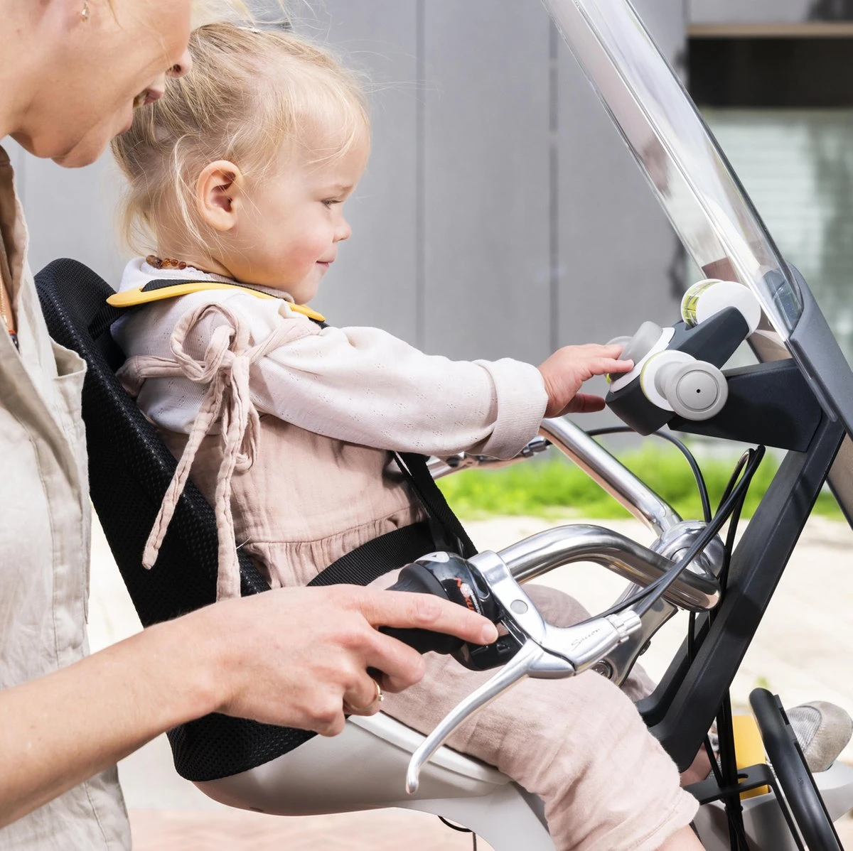 Duodeel Qibbel Toybar Met Grijze Handvatten - GRIJS 3 Duodeel Qibbel Toybar Met Grijze Handvatten - GRIJS – Image 3