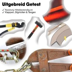 LLOCX Kettingslot Van 1 Meter + 2 Sleutels - 5mm Roestvrij Staal - 900gr. Aluminium - Krasvrij En Scheurvrij - Blauwe Sleeve - Sluiting Met Anti-Stofklep 9 LLOCX Kettingslot Van 1 Meter + 2 Sleutels - 5mm Roestvrij Staal - 900gr. Aluminium - Krasvrij En Scheurvrij - Blauwe Sleeve - Sluiting Met Anti-Stofklep -Velo Pour Tous 1200x1199 4