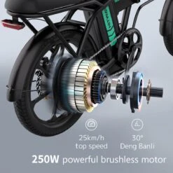 Hitway BK5 - Elektrische Fiets - E-Bike Opvouwbaar - 8,4Ah Accu- 2023 Model -Velo Pour Tous 1200x1200 104