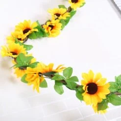 Merkloos Bloemenslinger - Zonnebloem - 220 Cm 6 Merkloos Bloemenslinger - Zonnebloem - 220 Cm -Velo Pour Tous 1200x1200 1099