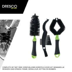 Dresco Borstelset Fiets 3-Delig | 3 Fietsborstels Voor Schoonmaken En Onderhouden Van Fiets -Velo Pour Tous 1200x1200 1184
