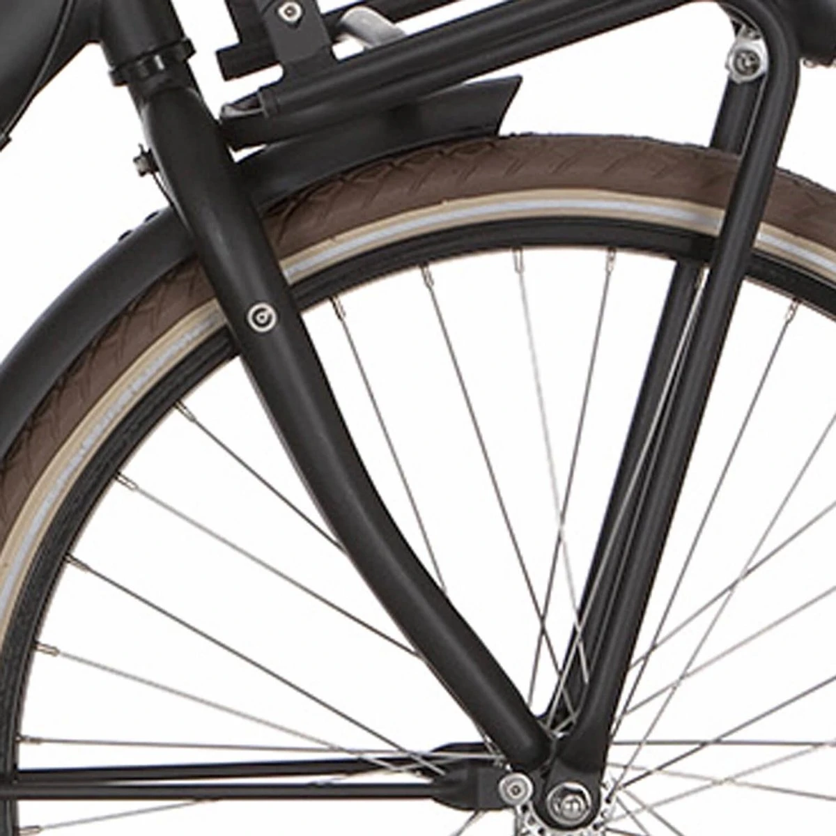 Cortina U4 Mini - Stadsfiets - M24 - Jet Black Matt - Matzwart - R3 3 Cortina U4 Mini - Stadsfiets - M24 - Jet Black Matt - Matzwart - R3 – Image 3