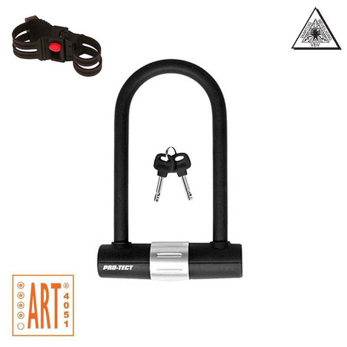 Pro-tect - Beugelslot - ART4 - 32 Mm - Zwart 9 Pro-tect - Beugelslot - ART4 - 32 Mm - Zwart – Image 9