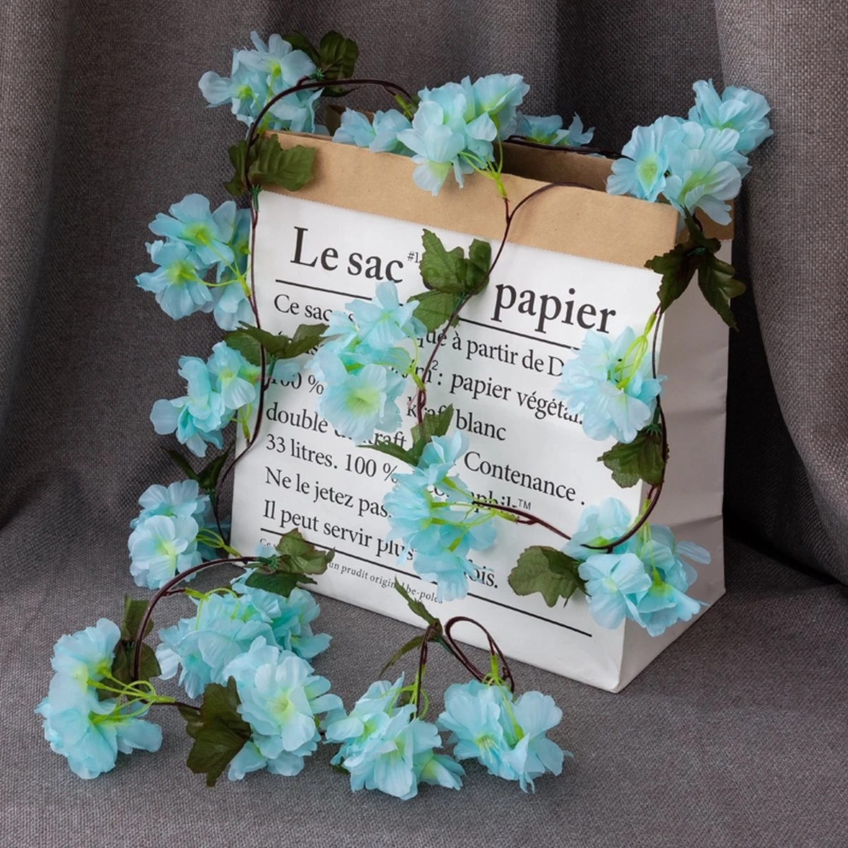 Merkloos Bloemenslinger Fiets - Bloemenstreng - Bloemenslinger Plastic - Bloemenslinger Fietsmand - Fiets Bloemen - 235 Cm - Kunst Hangplant 3 Merkloos Bloemenslinger Fiets - Bloemenstreng - Bloemenslinger Plastic - Bloemenslinger Fietsmand - Fiets Bloemen - 235 Cm - Kunst Hangplant – Image 3