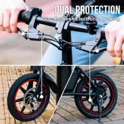 Windgoo B20 V3 - Elektrische Vouwfiets - E Bike - 250W 7.8Ah Batterij - APP IOS Android - 14 Inch - 25 KM/H - Zwart 23 Windgoo B20 V3 - Elektrische Vouwfiets - E Bike - 250W 7.8Ah Batterij - APP IOS Android - 14 Inch - 25 KM/H - Zwart -Velo Pour Tous 1200x1200 63