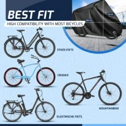 Easavida Fietshoes Voor 1/2 Fietsen – Fietsbeschermhoes – Waterdicht – 200 X 85 X 110 Cm – Inclusief Opbergtas -Velo Pour Tous 1200x1200 725