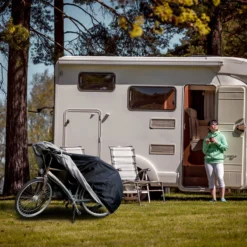 Vebics® Fietshoes Voor 1 Fiets Waterdicht - Elektrische Fiets - Fietsbeschermhoes - Stalling - Zwart -Velo Pour Tous 1200x1200 768