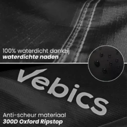 Vebics® Fietshoes Voor 2 Fietsen Fietsendrager - Waterdicht - Elektrische Fiets - Fietsbeschermhoes -Velo Pour Tous 1200x1200 806