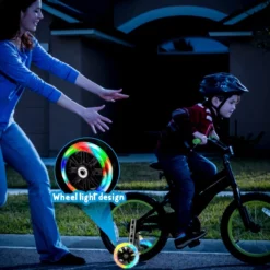 Bolke® - Zijwieltjes - 12-20 Inch - Zijwieltjes Met LED Lichtjes - Zijwieltjes Voor Kinderfiets - Blauw - 12 Inch/14 Inch/16 Inch/18 Inch/20 Inch - Zijwielen - Kinderfietsaccessoires -Velo Pour Tous 1200x1200 832