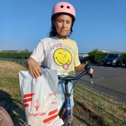 Kinderfietshelm Pro Sport Lights - Skate Fietshelm Voor Kinderen - Matt Roze Pink - Kinderhelm 50 - 56 Cm -Velo Pour Tous 1200x1200 942