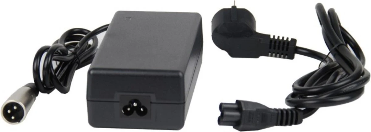 Universele Fietsaccu Lader - Elektrische Fietsoplader - 24V - 2A - Met XLR 3 Pins Stekker 2 Universele Fietsaccu Lader - Elektrische Fietsoplader - 24V - 2A - Met XLR 3 Pins Stekker – Image 2