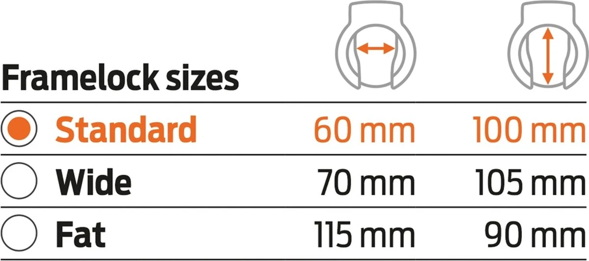 Axa Defender - Ringslot - Zwart - Met Insteekmogelijkheid - ART2 Goedgekeurd 2 Axa Defender - Ringslot - Zwart - Met Insteekmogelijkheid - ART2 Goedgekeurd – Image 2