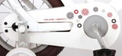 Volare Liberty Kinderfiets - Meisjes - 12 Inch - Wit - 95% Afgemonteerd -Velo Pour Tous 1200x551