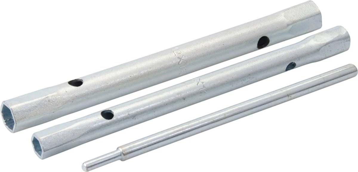 Silverline Mengkraan Aansluitmoersleutel Set - 9/11 En 12/13 Mm - 185 Mm - 3 Delig 1 Silverline Mengkraan Aansluitmoersleutel Set - 9/11 En 12/13 Mm - 185 Mm - 3 Delig