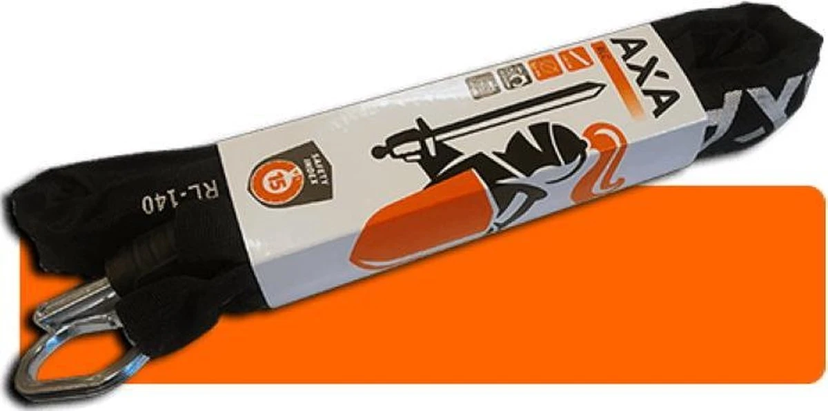 AXA RLC 140 Insteekketting Kettingslot - 140 Cm - Zwart 3 AXA RLC 140 Insteekketting Kettingslot - 140 Cm - Zwart – Image 3