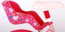 Volare Disney Princess Kinderfiets - Meisjes - 16 Inch - Roze Blauw - Twee Handremmen -Velo Pour Tous 1200x599