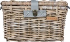 Basil Denton Fietsmand M - Voor - Rotan - Grijs - Medium -Velo Pour Tous 1200x724 6