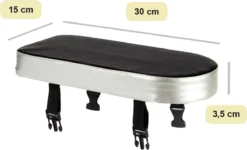 Lynnz® Bagagedrager Kussen - Fietskussen Achter - Bagagedragerkussen - Kussentje - Fiets Kussen -Velo Pour Tous 1200x727 6