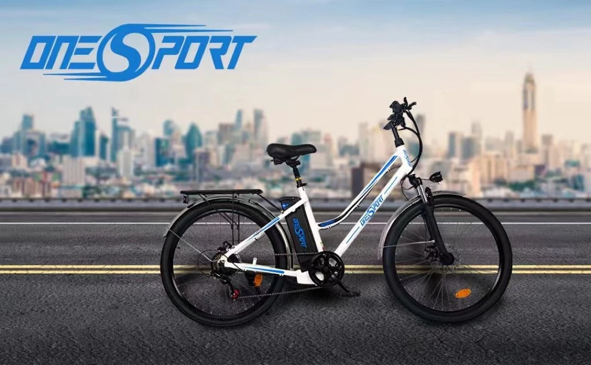 Elektrische Fiets E-Fietsen | E-bike- 26 Inch - Volwassen 250w Elektrische Fiets Volwassen-BK1-Wit 8 Elektrische Fiets E-Fietsen | E-bike- 26 Inch - Volwassen 250w Elektrische Fiets Volwassen-BK1-Wit – Image 8