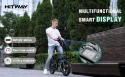 HITWAY E Bike Elektrische Fiets Vouwfiets, 36V/8.4Ah Batterij, 250W Motor, 25km/h, 35-70km, 16" City EBike Voor Heren En Dames -Velo Pour Tous 1200x742 10