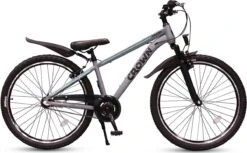 Crown Tokio 26 Inch Jongens Mountainbike 3v Grijs - Blauw