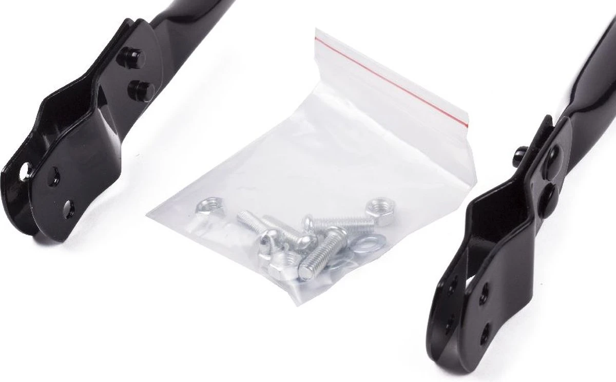 Benson Rugsteun - Opklapbaar- Rugleuning Bagagedrager - Rugsteun Fiets Met Rugkussen - Bagagedrager Kussen - Zwart 3 Benson Rugsteun - Opklapbaar- Rugleuning Bagagedrager - Rugsteun Fiets Met Rugkussen - Bagagedrager Kussen - Zwart – Image 3